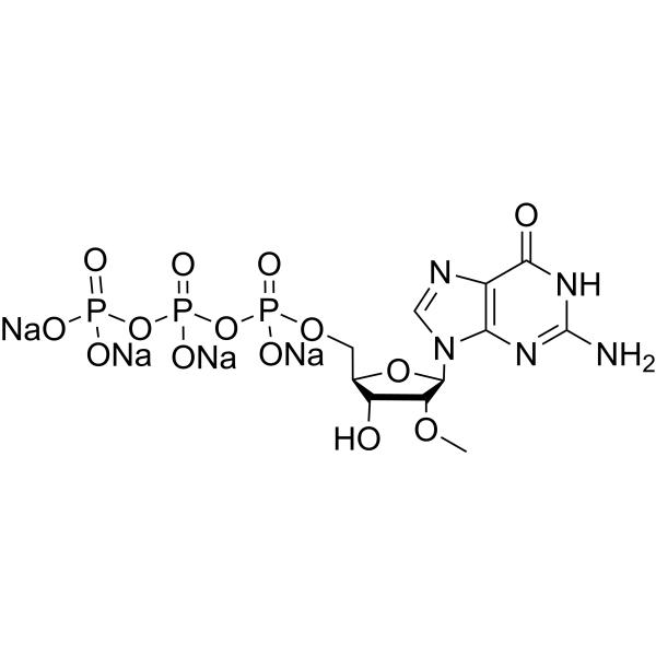 2'-O-Methylguanosine-5'-O-triphosphate sodium – Figure 1 of 1