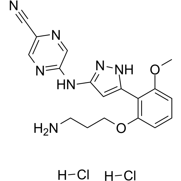 Prexasertib dihydrochloride – Figure 1 of 1