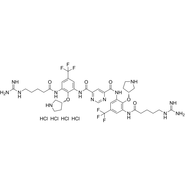 Brilacidin tetrahydrochloride – Figure 1 of 1