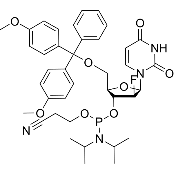 2'-Fluoro-2'-deoxy-ara-U-3'-phosphoramidite – Figure 1 of 1