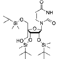 2',3',5'-Tri-O-(t-butyldimethylsilyl)-4'-C-hydroxymethyl uridine – Figure 1 of 1