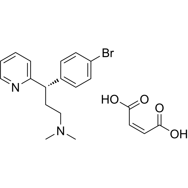 Dexbrompheniramine maleate – Figure 1 of 1