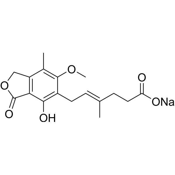 Mycophenolic acid sodium – Figure 1 of 1
