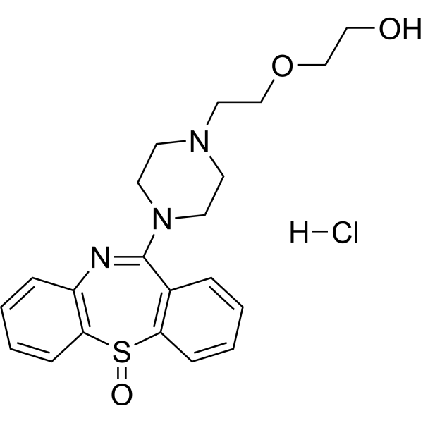 Quetiapine sulfoxide hydrochloride – Figure 1 of 1