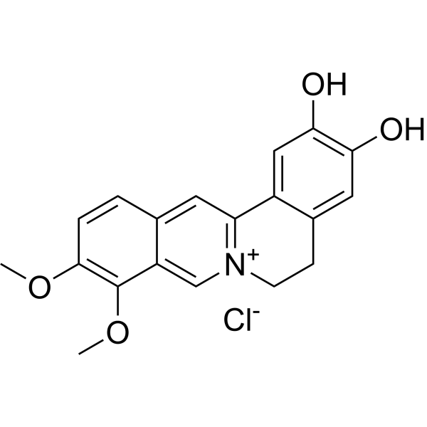 Demethyleneberberine chloride – Figure 1 of 1