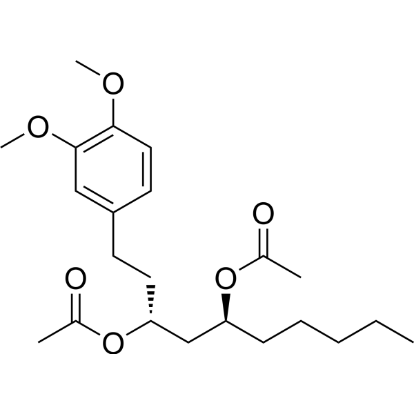 Methyl diacetoxy-6-gingerdiol – Figure 1 of 1
