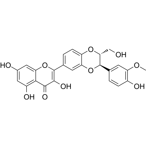 2,3-Dehydrosilybin A – Figure 1 of 1
