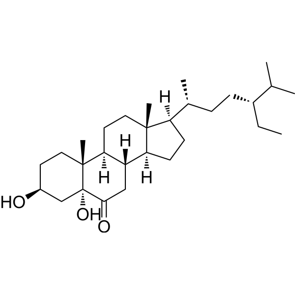3β,5α-Dihydroxystigmastan-6-one – Figure 1 of 1