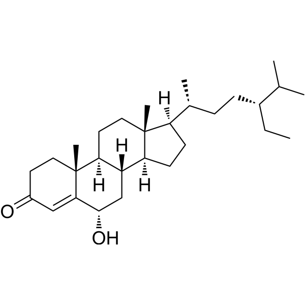 6α-Hydroxystigmast-4-en-3-one – Figure 1 of 1