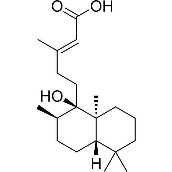 9-Hydroxy-13E-labden-15-oic acid – Figure 1 of 1