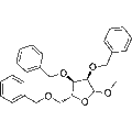 Methyl 2,3,5-tri-O-benzyl-D-ribofuranoside – Figure 1 of 1