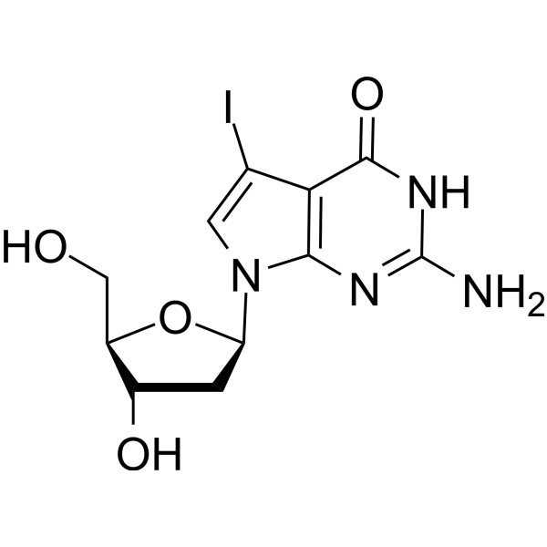 7-Iodo-7-deaza-2'-deoxyguanosine – Figure 1 of 1