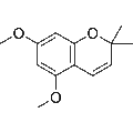 5,7-Dimethoxy-2,2-dimethylchromene – Figure 1 of 1