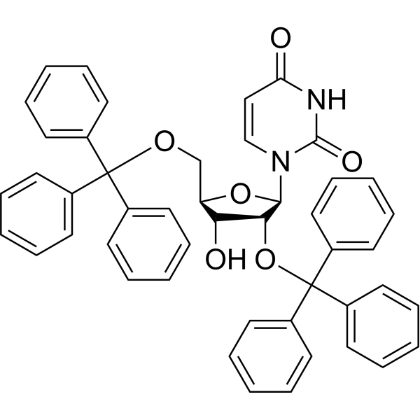 2',5'-Bis-O-(triphenylMethyl)uridine – Figure 1 of 1